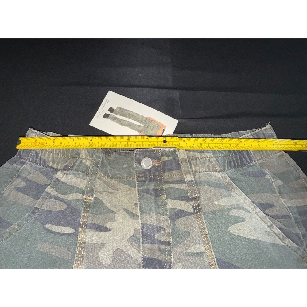 Angel Kiss Camo Cargo Pants Women's Size 9/29 NWT Wide Leg Utility Pants - Picture 5 of 8